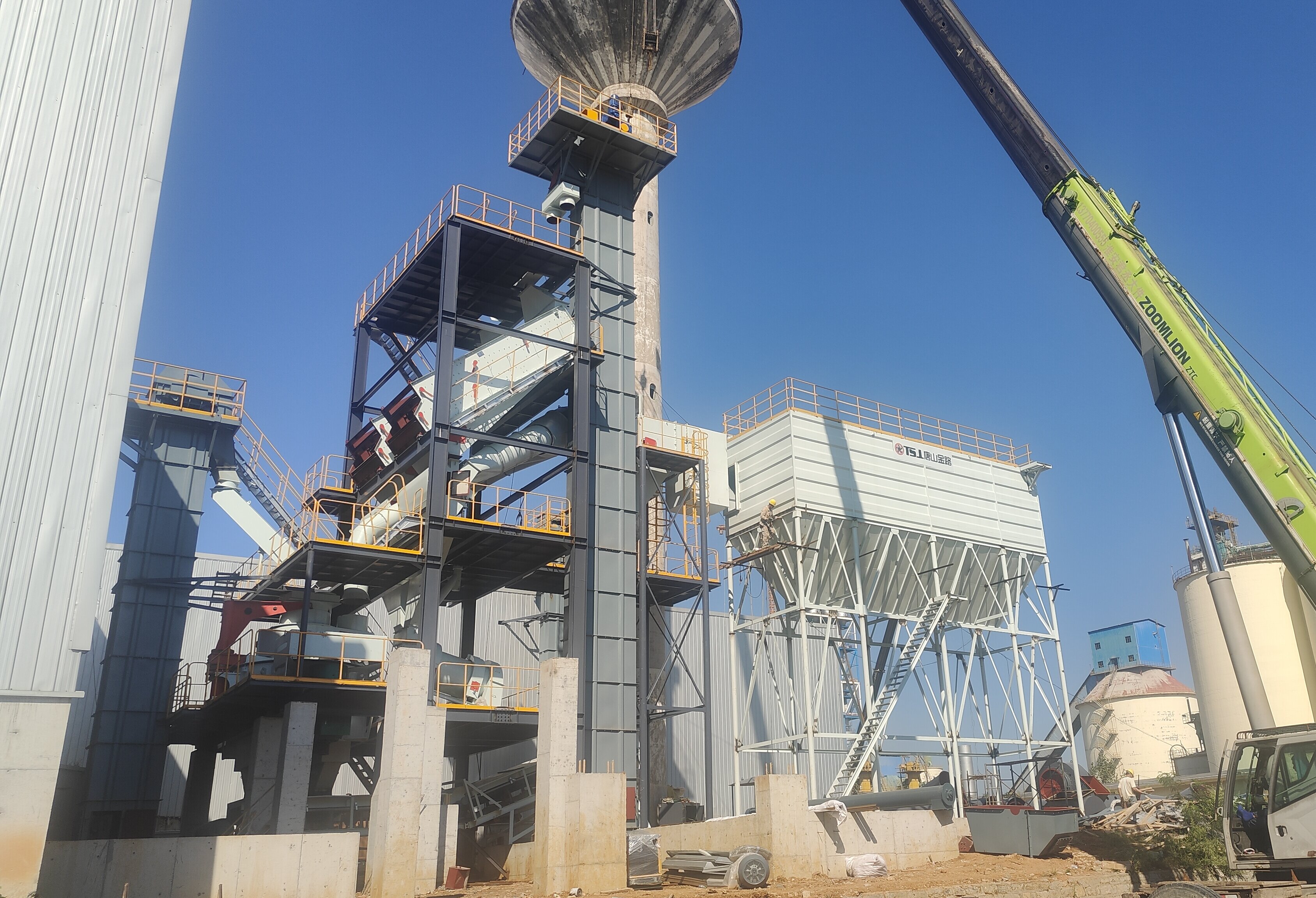 石粉制砂樓：讓石粉變廢為寶，破碎機制砂開啟新征程
